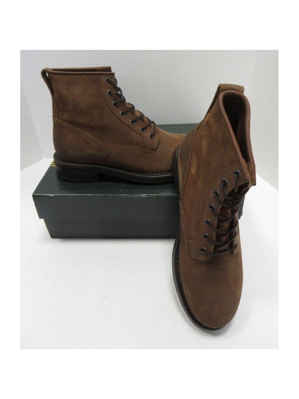 Filson Boots 11 Service Suede Leather Vibram Lug Sole Heritage NEW